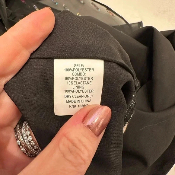 Amanda Uprichard SYCAMORE BODYSUIT in prism rainbow metallic Large - Picture 7 of 9